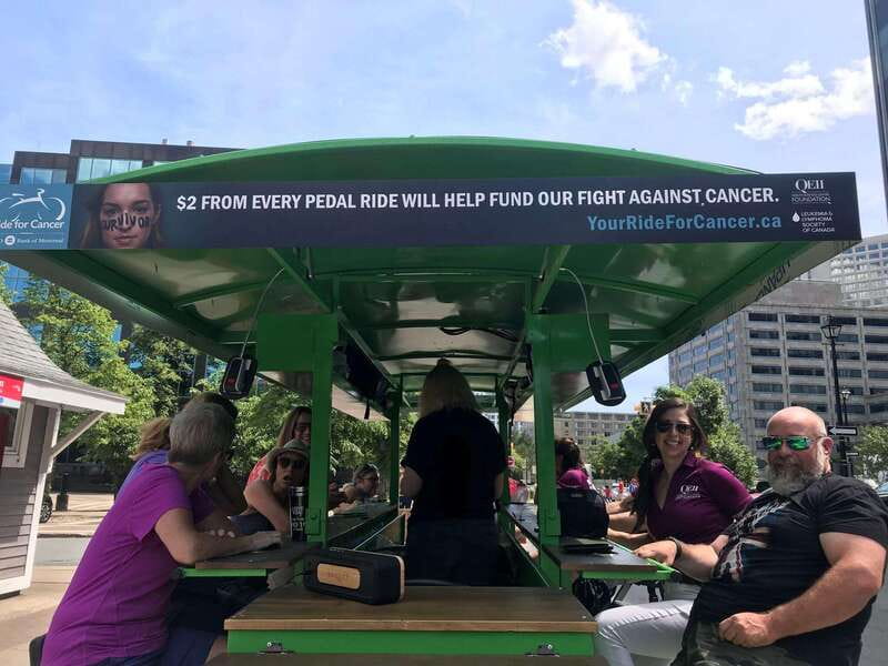Halifax: Solar Waterfront Food/Drink Party Bike Experience - The history is lighter than the title suggests