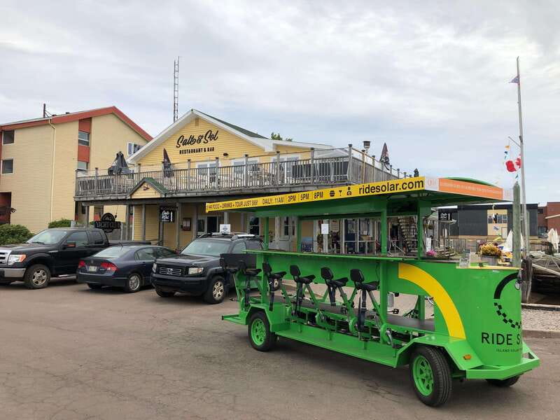 Halifax: Solar Waterfront Food/Drink Party Bike Experience - Weather can change the whole experience