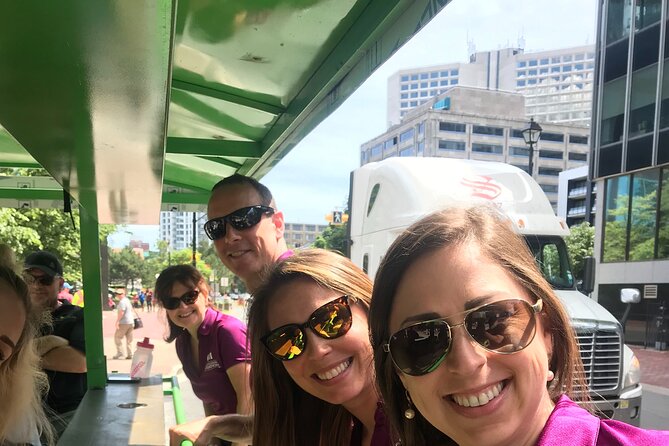 Halifax waterfront SOLAR Party Bike food & drink experience! - The guides make or break the ride