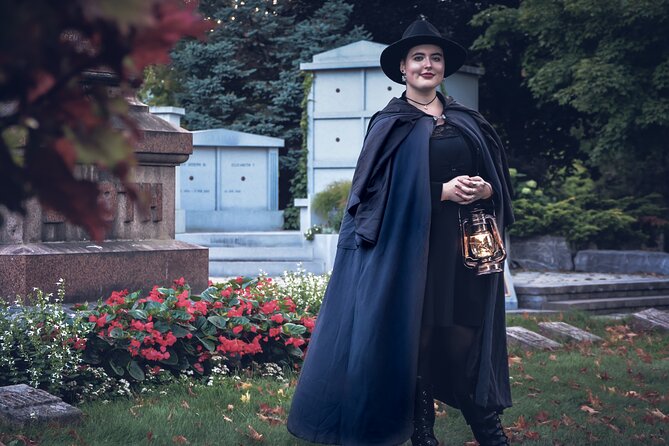 Haunted Walk at Beechwood Cemetery National Historic Site - The mausoleum finale adds a change of mood