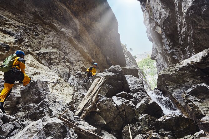 Heli Adrenaline Canyoning Tours - The hike out and return to base