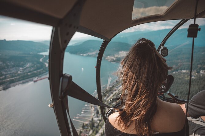 Helicopter Tour of Vancouver City (Depart SKY Hangar) - Flying over downtown Vancouver