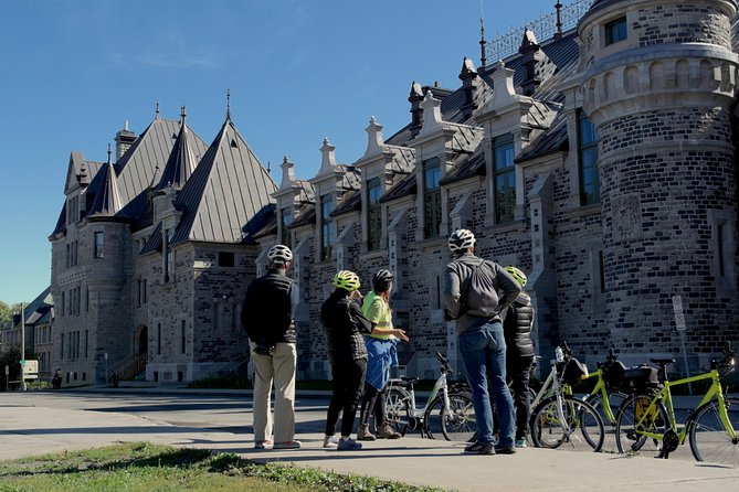 Heritage Upper Town E-Bike Tour - The view from Terrasse Pierre-Dugua-De-Mons