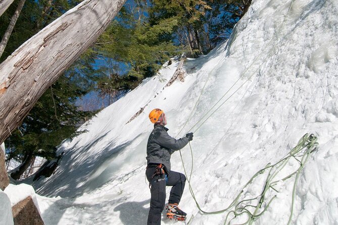 Ice Climbing Initiation in Mont-Tremblant - Alpine ski boots are required, and this is the key detail