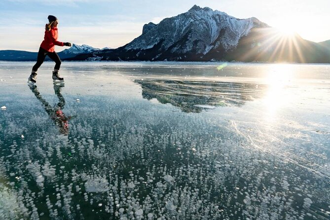 Icefields Parkway and Ice Bubbles of Abraham Lake Adventure - Why the Abraham Lake bubbles are worth the long ride