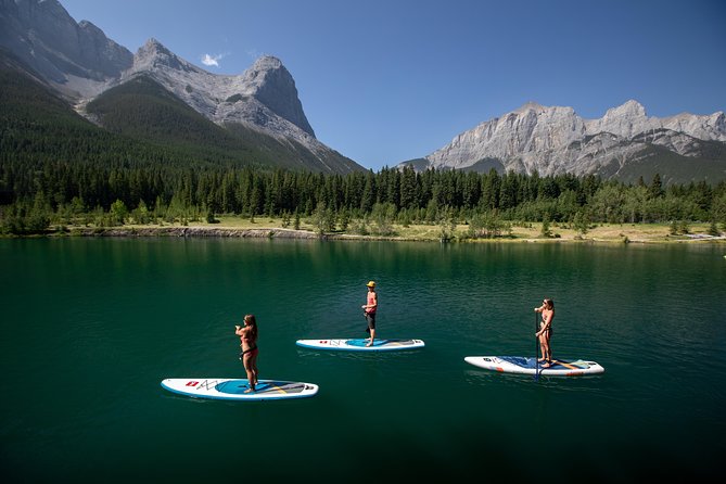 Intro to Stand Up Paddleboarding, Banff National Park - The Guides Make the Difference for First Timers