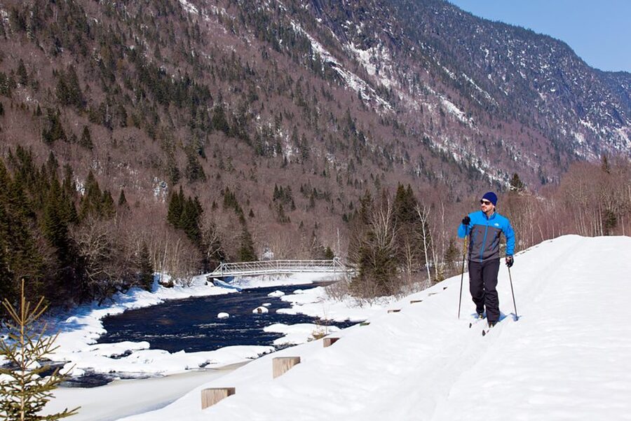 Jacques-Cartier National Park: Skiing Excursion - A guide-led look at forest, wildlife, and park history