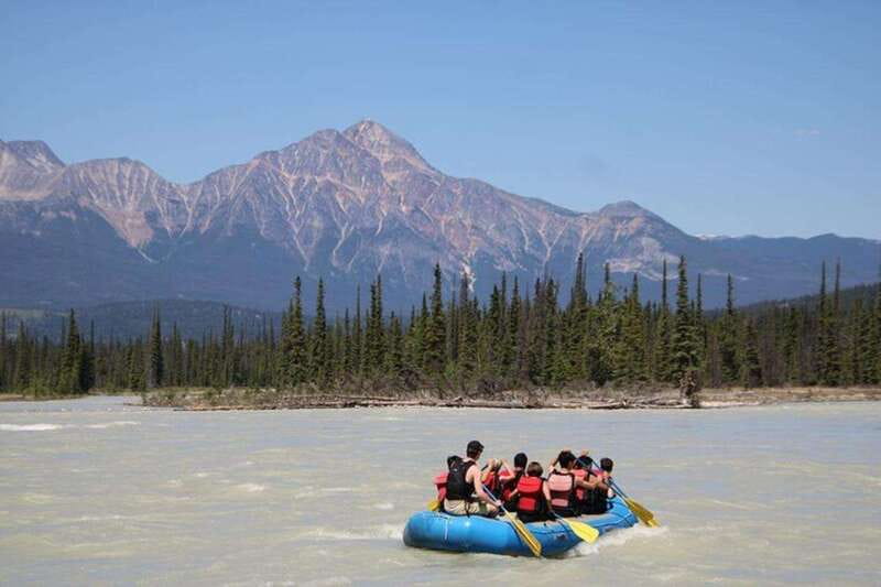 Jasper: Athabasca River Mile 5 Whitewater Rafting Tour - Meeting in Jasper and driving to the put-in point