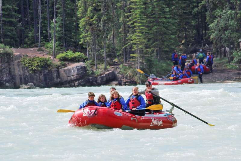 Jasper: Canyon Run Family Whitewater Rafting - The 12-kilometer Athabasca Canyon run