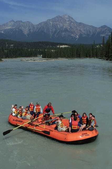 Jasper: Jasper National Park Easy 2-Hour Rafting Trip - Meeting the raft beside Jasper’s old train station