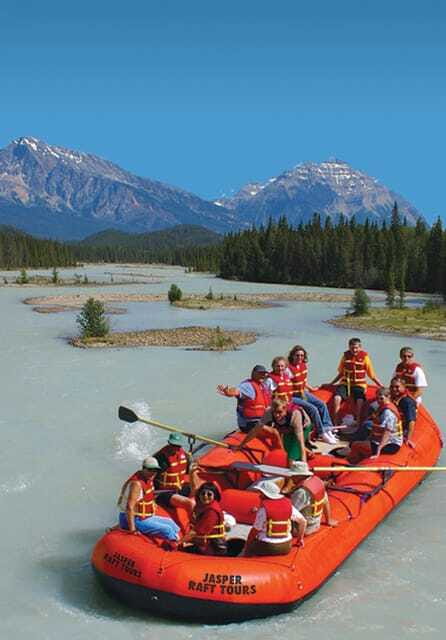 Jasper: Jasper National Park Easy 2-Hour Rafting Trip - Wildlife watching from the Athabasca