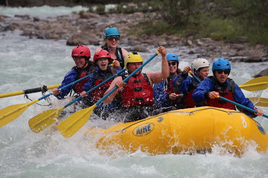 Jasper National Park: Sunwapta River White Water Rafting - The quiet float before the rapids