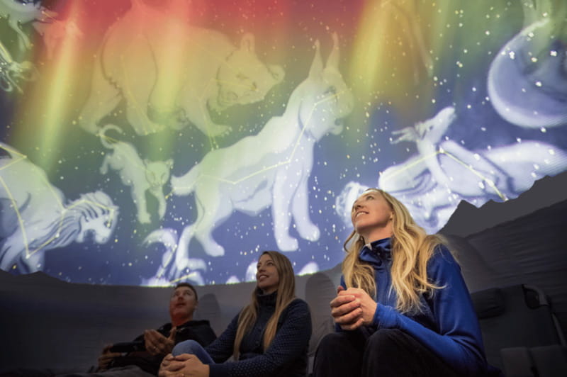 Jasper: Planetarium Indoor Dome Experience - Inside the 42-seat dome theatre