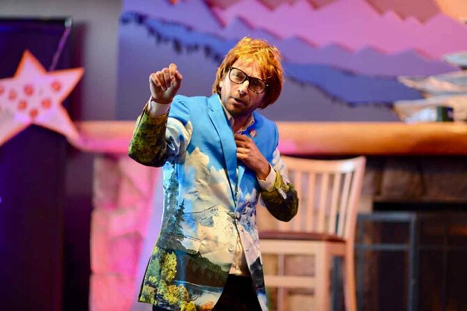 Jasper's Live Theater show - From Jasper with Love - Why the local humor may work better after a few days