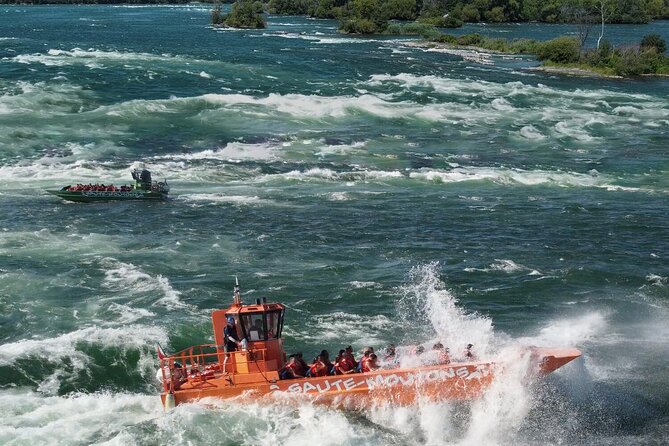 Jet Boating Montreal's Lachine Rapids - Getting soaked, then getting warm