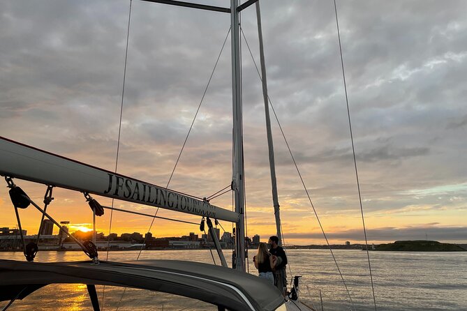 JFarwell Moonlight Yacht Cruise from Halifax Waterfront - What the sailing feels like at night