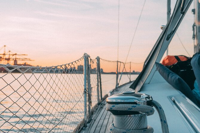 JFarwell Sunset Wine and Cheese Yacht Sailing - From George’s Island toward McNabs Island