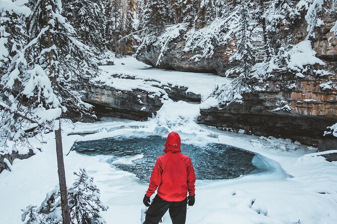 Johnston Canyon Frozen Waterfalls - Small Group Tour - Continuing to the Upper Falls