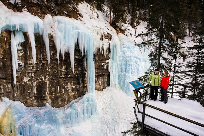 Johnston Canyon Icewalk from Banff AM - The ride from Banff and the small-group setup