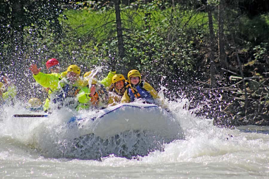 Kicking Horse River: Half-Day Intro to Whitewater Rafting - Alarm Clock gets the trip moving