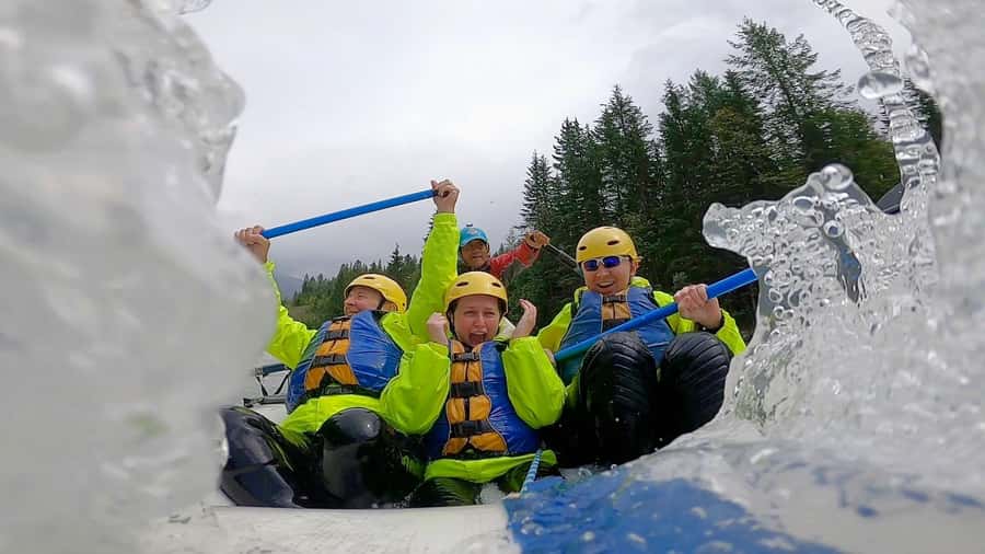 Kicking Horse River: Rafting Trip with BBQ - Arriving at the River Base at 8:45am