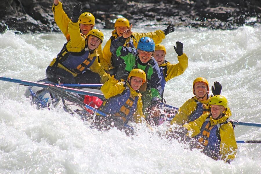 Kicking Horse River: Rafting Trip with BBQ - The BBQ lunch: a useful finish, not just a bonus