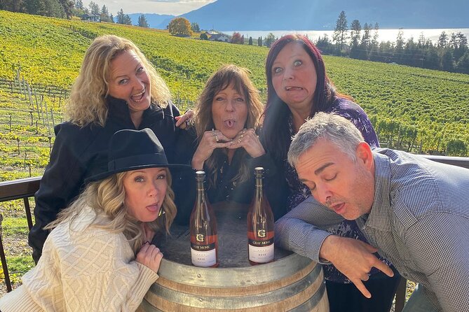 Lake Country Half Day Guided Wine Tour With 4 Wineries - Intrigue Wines keeps the middle of the tour playful