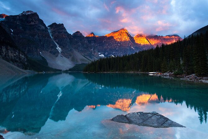 Lake Louise Moraine Lake Icefield Parkway Full Day Private Tour - Six Rocky Mountain stops from an 8 a.m. start