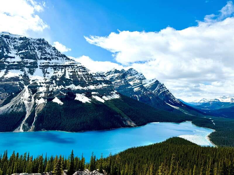 Lake Louise, Peyto Lake, Johnston Canyon & Icefields Parkway - Key points at a glance