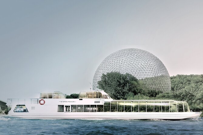 Le Bateau-Mouche Sightseeing Cruise in Montreal - La Ronde and the Biosphere near Parc Jean-Drapeau