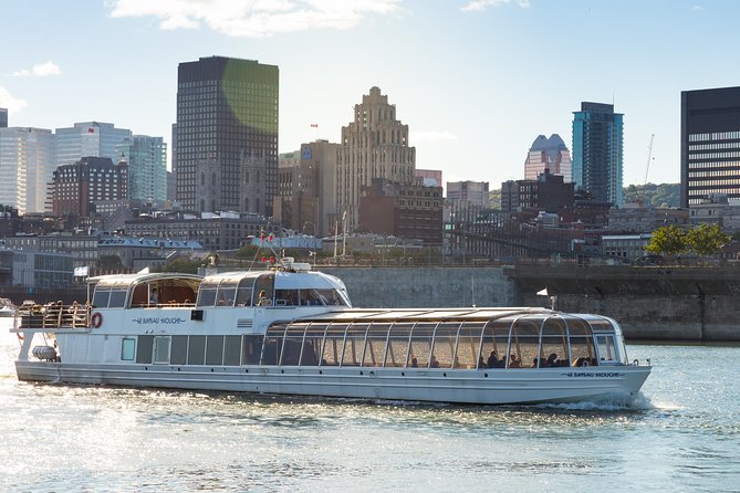 Le Bateau-Mouche Sightseeing Cruise in Montreal - Leaving from Vieux-Port at 55 Quai d’accostage