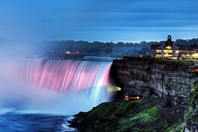 Light up The Falls Small Group Tour with Fallsview Dinner - Fireworks from a better position