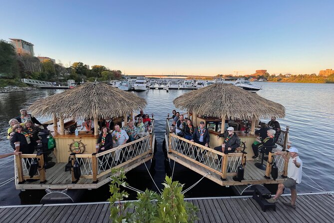 Lilo Floating Tiki Bar on the Ottawa River - The Museums, Galleries, and Riverfront Sights