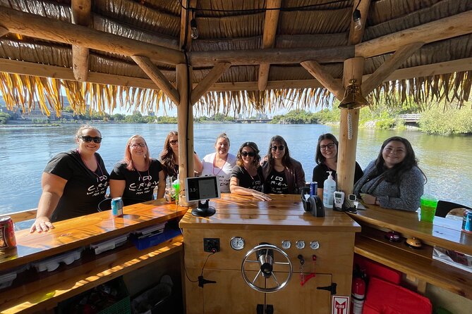 Lilo Floating Tiki Bar on the Ottawa River - Why Rideau Falls and an Evening Cruise Matter