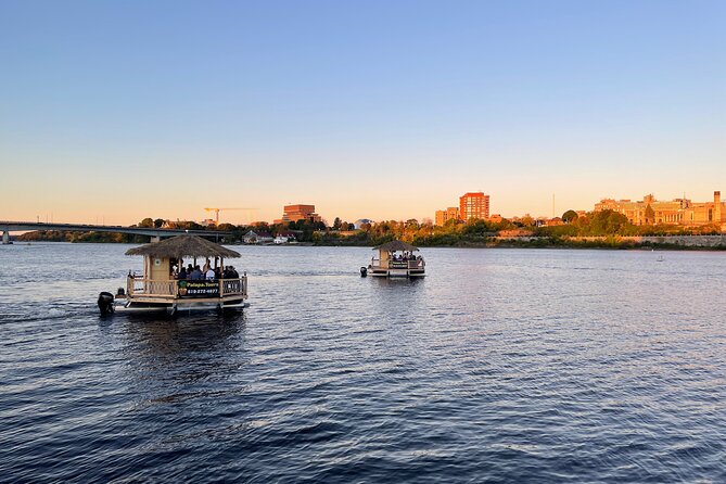 Lilo Floating Tiki Bar on the Ottawa River - The Crew Can Make or Break the Ride
