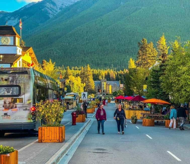 Louise Louise, Banff Gondola, Minnewanka & Emerald Lakes - The vehicle, guide, and pace