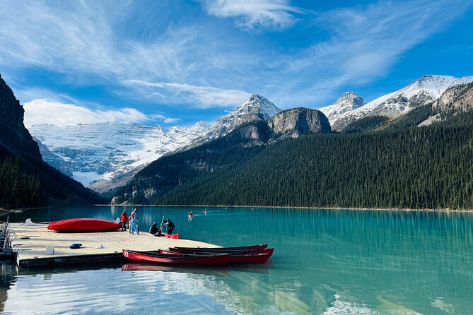 Louise,Moraine/Johnston Canyon,Emerald ,Banff(optional:Gondola) - Lake Louise Village is your practical lunch break