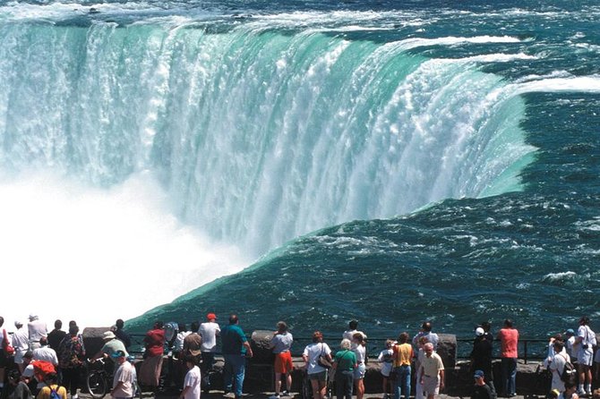 Luxury Niagara Falls Day Trip from Toronto with Cruise and Lunch - Table Rock puts you beside the Horseshoe Falls
