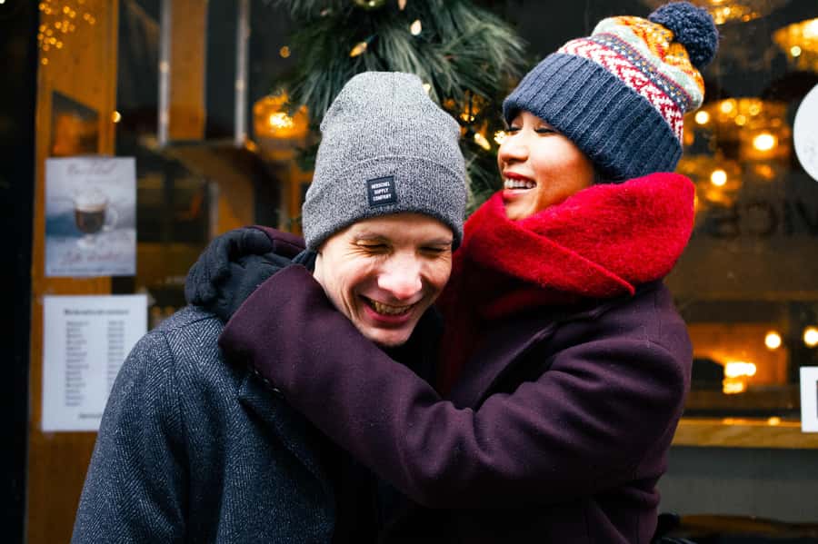 Magical memories in Quebec City with a local photographer - The included funicular ride