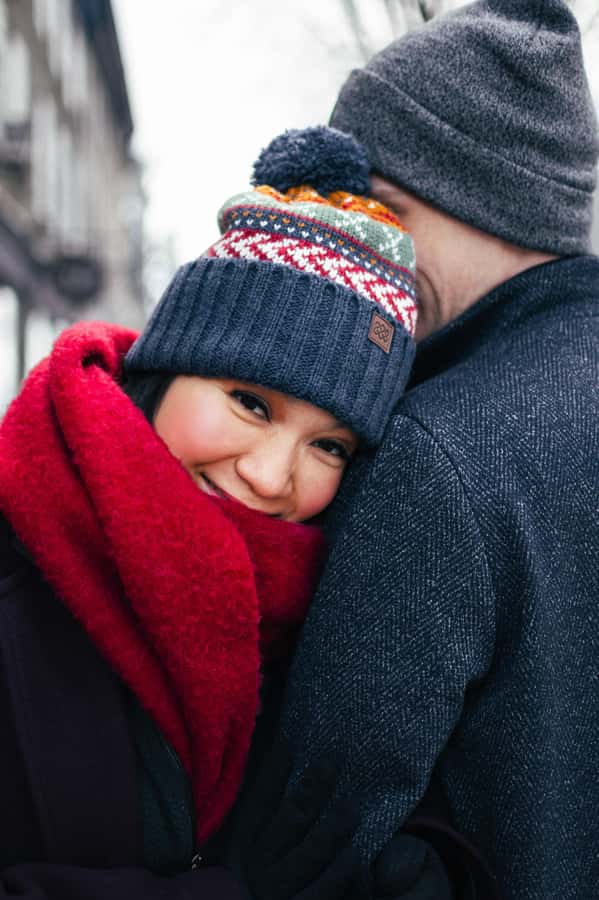 Magical memories in Quebec City with a local photographer - Starting at Place Royale and Café Smith