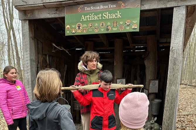 Maple Syrup Tour on the Sugar Bush Trek - Taffy on snow, the treat you will remember