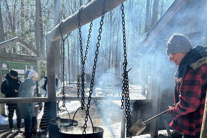 Maple Syrup Tour on the Sugar Bush Trek - Pioneer wood-cutting and a take-home souvenir