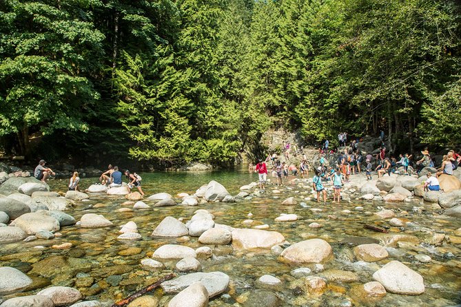 Mesmerizing Nature Walk in Lynn Canyon Park - Crossing the Lynn Canyon Suspension Bridge
