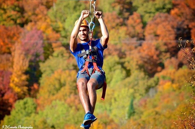 Mont-Catherine Ziplines - The Final 2,100-Foot Run