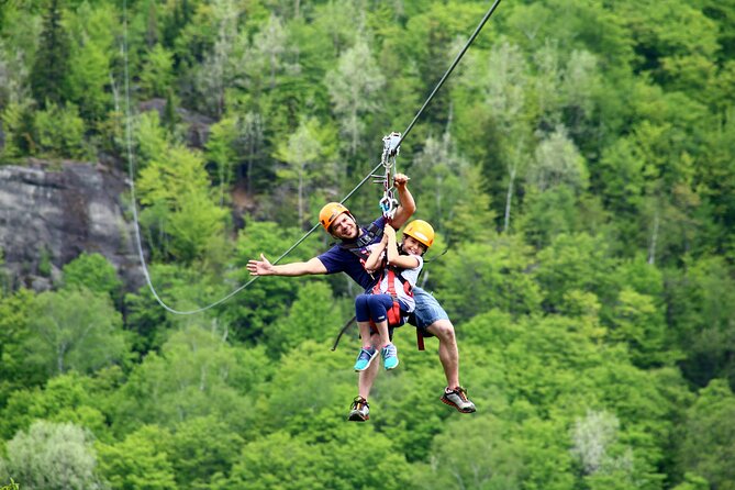 Mont-Catherine Ziplines - The Maple Forest Hike Comes First