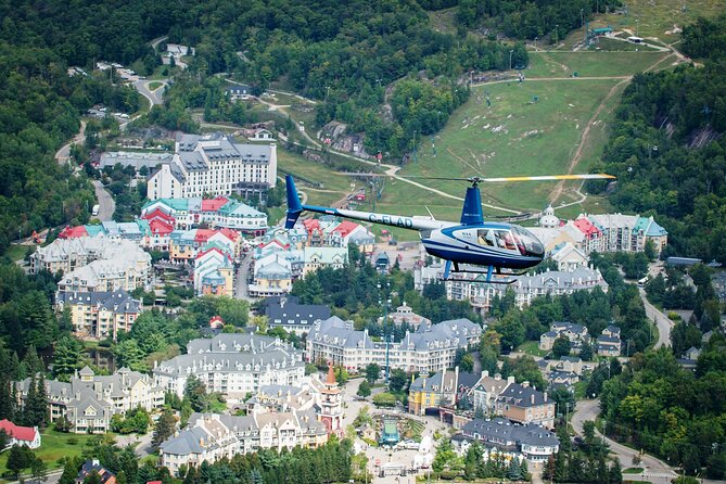 Mont-Tremblant Helicopter Tours - Taking Off From Heli-Tremblant