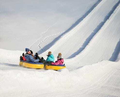 Mont-Tremblant: Snow Tubing with a Mechanical Lift - The lift saves your energy