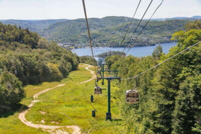 Mont Tremblant: Summit Zip-Lining Tour with 5 Zip Lines