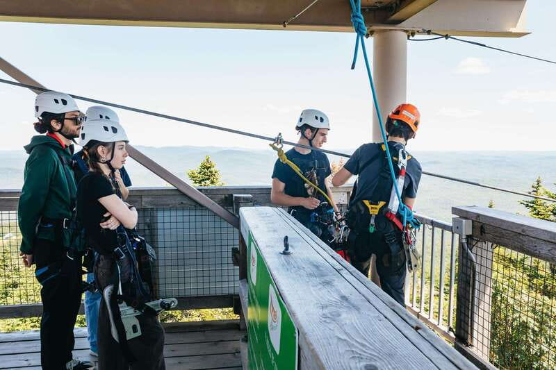Mont Tremblant: Summit Zip-Lining Tour with 5 Zip Lines - The ecology talk adds meaning to the mountain views