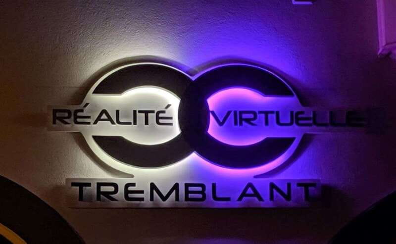 Mont Tremblant: Virtual Reality Gaming Session - Getting fitted with the headset and controllers